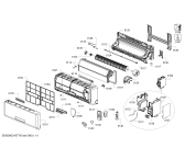 Схема №1 P1ZAI2460W Κλιματιστικό 24..Btu с изображением Индикатор для сплит-системы Bosch 12009282