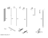 Схема №4 CIB36P00 с изображением Стеклопанель для холодильника Bosch 00676089