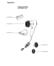 Схема №1 CV9021B0/7P0 с изображением Решетка для электрофена Rowenta CS-00097222