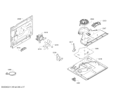 Схема №5 HXA090D50 с изображением Панель управления для электропечи Bosch 11025609