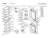 Схема №2 KGE3690IE с изображением Передняя панель для холодильника Bosch 00288141