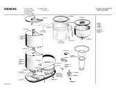 Схема №1 TC300441 с изображением Контейнер для фильтра для кофеварки (кофемашины) Siemens 00105269