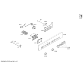 Схема №3 HEV43T350E Horno bosch poliv.multif.inox cif_e с изображением Внешняя дверь для духового шкафа Bosch 00673212