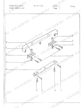 Схема №13 IK541023 с изображением Планка для холодильника Bosch 00293468