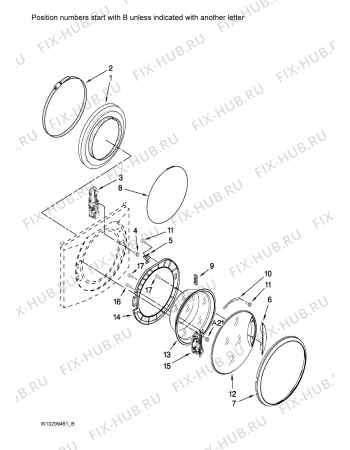 Взрыв-схема стиральной машины Whirlpool 3LCHW9100WQ (F092260) - Схема узла