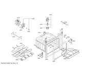 Схема №5 3HB506XP horno.balay.2d.indp.CFm.E0_CIF.inox с изображением Передняя часть корпуса для электропечи Bosch 00700412
