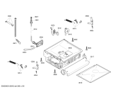 Схема №5 SGS45M62EU с изображением Передняя панель для посудомоечной машины Bosch 00644874