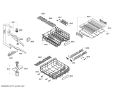 Схема №5 SMU58M45EU с изображением Рамка для посудомоечной машины Siemens 00680400