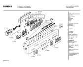 Схема №3 SE35590 с изображением Передняя панель для посудомойки Siemens 00358057