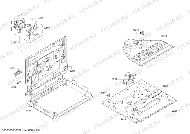 Схема №5 P1HEB33051 с изображением Панель управления для духового шкафа Bosch 00678475