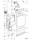 Схема №2 C 845 BL с изображением Панель для посудомоечной машины Whirlpool 481245372752
