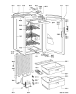 Схема №1 GKIC 9056/3 с изображением Дверь для холодильной камеры Whirlpool 481241618277