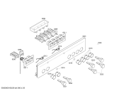 Схема №4 CH21850 с изображением Переключатель для плиты (духовки) Bosch 00644975