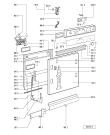 Схема №2 GSI 5043 W-WS с изображением Панель для посудомоечной машины Whirlpool 481245370998