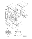 Схема №2 BEMP 3002 SW с изображением Дверка для плиты (духовки) Whirlpool 481945058067