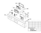 Схема №3 DSN 6841 FX (7663533942) с изображением Обшивка для электропосудомоечной машины Beko 1753013500