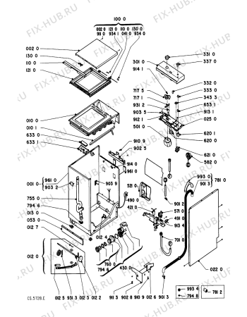 Схема №2 AWG 618/WP с изображением Декоративная панель для стиральной машины Whirlpool 481945319951