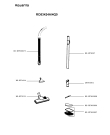 Схема №2 RO53424A/4Q0 с изображением Крышка для мини-пылесоса Rowenta RS-RT900139