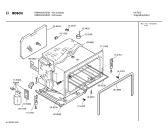 Схема №3 HBN466AGB с изображением Панель управления для плиты (духовки) Bosch 00299957