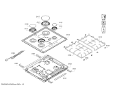 Схема №2 PCP611B90E 4G BO60F IH5 с изображением Варочная панель для духового шкафа Bosch 00770736