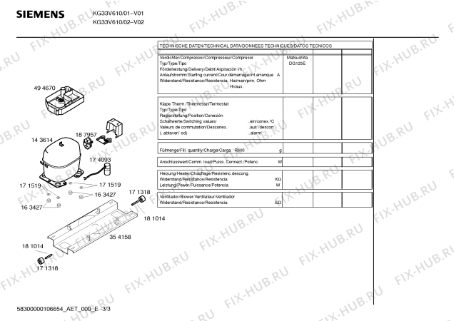 Схема №2 KG33V610 с изображением Декоративная рамка для холодильной камеры Siemens 00433868