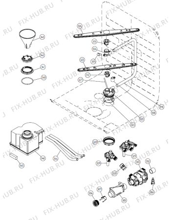 Схема №3 D3115 DK   -SS Bi (900000986, DW20.1) с изображением Сенсорная панель для посудомойки Gorenje 234605