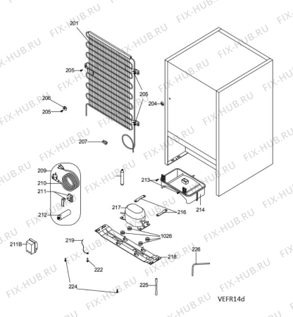 Схема №3 PRC 964 A++ с изображением Другое для холодильной камеры Whirlpool 488000533651