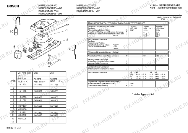 Схема №2 GS26S70 с изображением Компрессор для холодильника Siemens 00141766