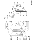Схема №1 WM1825 X с изображением Часть корпуса для холодильной камеры Whirlpool 480131100501