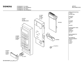 Схема №3 HF26540 с изображением Рамка для микроволновой печи Siemens 00280924