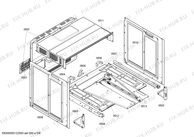 Схема №3 HBN565651 с изображением Модуль управления для духового шкафа Bosch 00605520