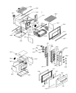 Схема №1 AKG 660/IX с изображением Крышка для плиты (духовки) Whirlpool 481244528081