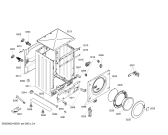 Схема №3 3TI855A eurowasher TI855 с изображением Вкладыш в панель для стиралки Bosch 00441774