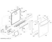 Схема №4 S38KMM45N Kenmore Elite с изображением Изоляция для электропосудомоечной машины Bosch 11022165