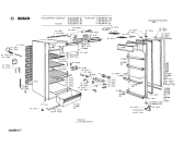Схема №1 0702254812 KS25W с изображением Переключатель для холодильника Siemens 00041016
