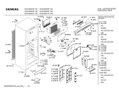 Схема №2 KS32U620FF с изображением Дверь для холодильника Siemens 00219643
