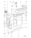 Схема №2 GSI 4633 W-IN с изображением Обшивка для посудомойки Whirlpool 481245370915
