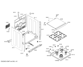 Схема №6 HSV744021N с изображением Фронтальное стекло для плиты (духовки) Bosch 00247685