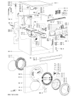 Схема №1 AWO/D 8715 с изображением Модуль (плата) для стиралки Whirlpool 481221470547