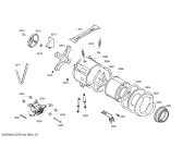Схема №4 WVD24520NL с изображением Труба для стиралки Siemens 00267337