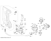 Схема №4 S52M50X5EU с изображением Силовой модуль запрограммированный для посудомойки Bosch 00754438