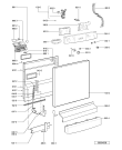 Схема №2 ADP 6600/5 IX с изображением Холдер для электропосудомоечной машины Whirlpool 481245819254