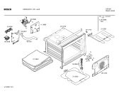 Схема №3 HSN232A с изображением Инструкция по эксплуатации для плиты (духовки) Bosch 00519756