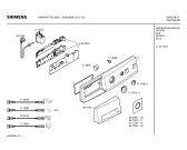 Схема №2 WXB2060EU SIWAMAT XB2060 с изображением Панель управления для стиралки Siemens 00431637