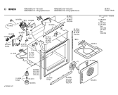 Схема №4 HBN252BEU с изображением Панель управления для плиты (духовки) Bosch 00296304