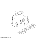 Схема №3 K9724X6 с изображением Решетка для холодильника Bosch 00438644