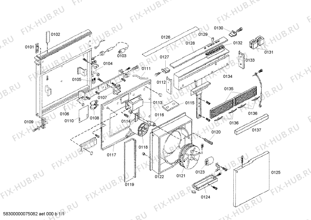 Схема №1 DHD865AUC с изображением Колесо для холодильника Bosch 00491229