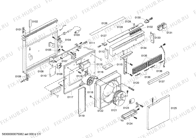 Схема №1 DHD865AUC с изображением Винт для холодильной камеры Bosch 00426462