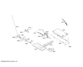 Схема №2 HSF64K26EG STYLE A с изображением Панель для плиты (духовки) Bosch 00475191