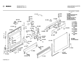Схема №2 SMU2026CH с изображением Передняя панель для посудомоечной машины Bosch 00270599
